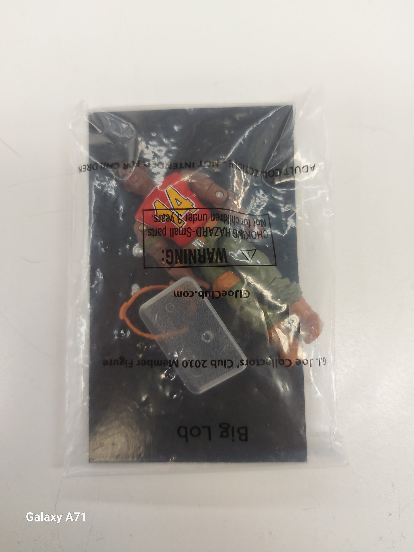 GI Joe Big Lob 2010 Collectors Club Membership Exclusive