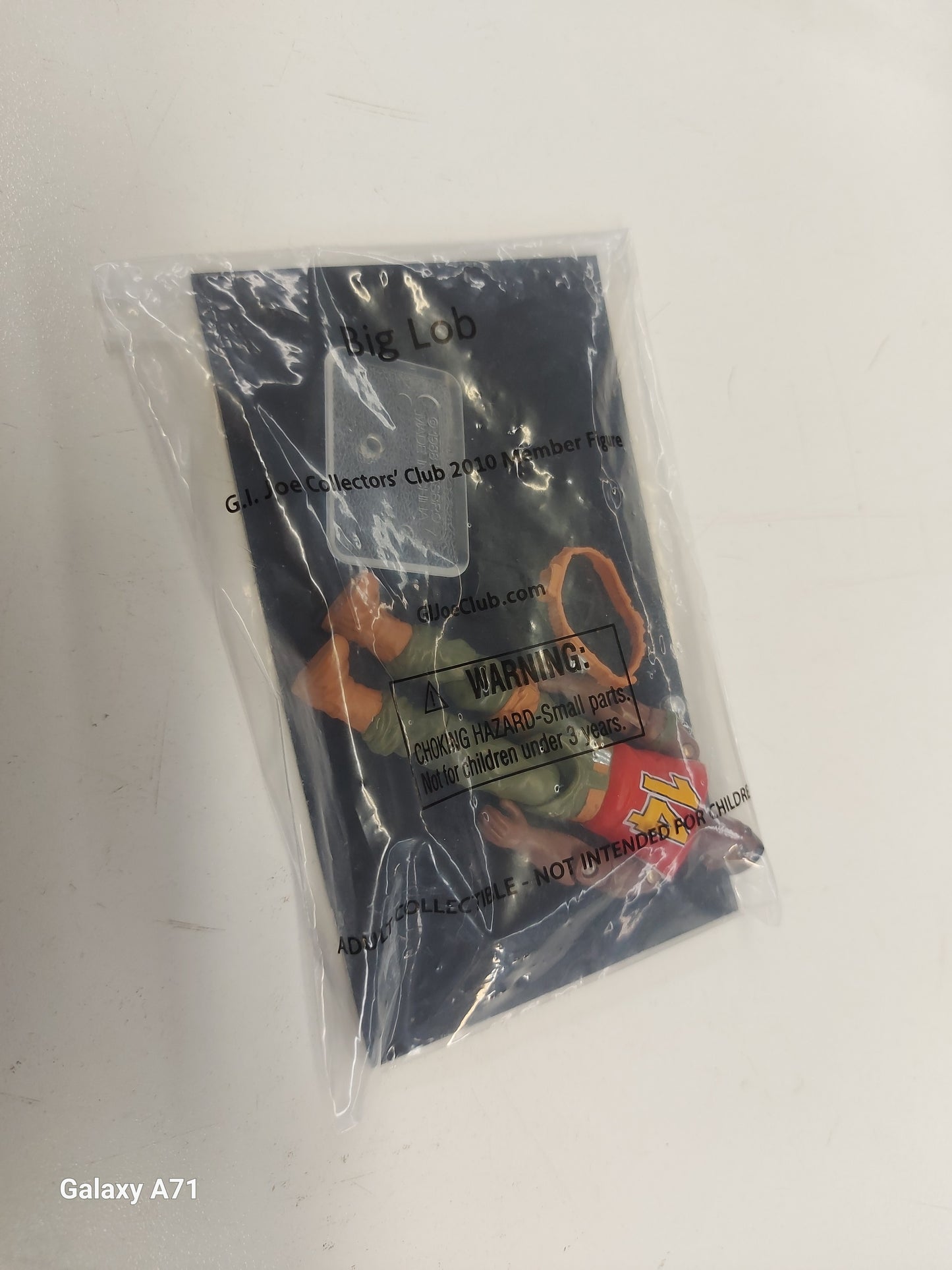 GI Joe Big Lob 2010 Collectors Club Membership Exclusive