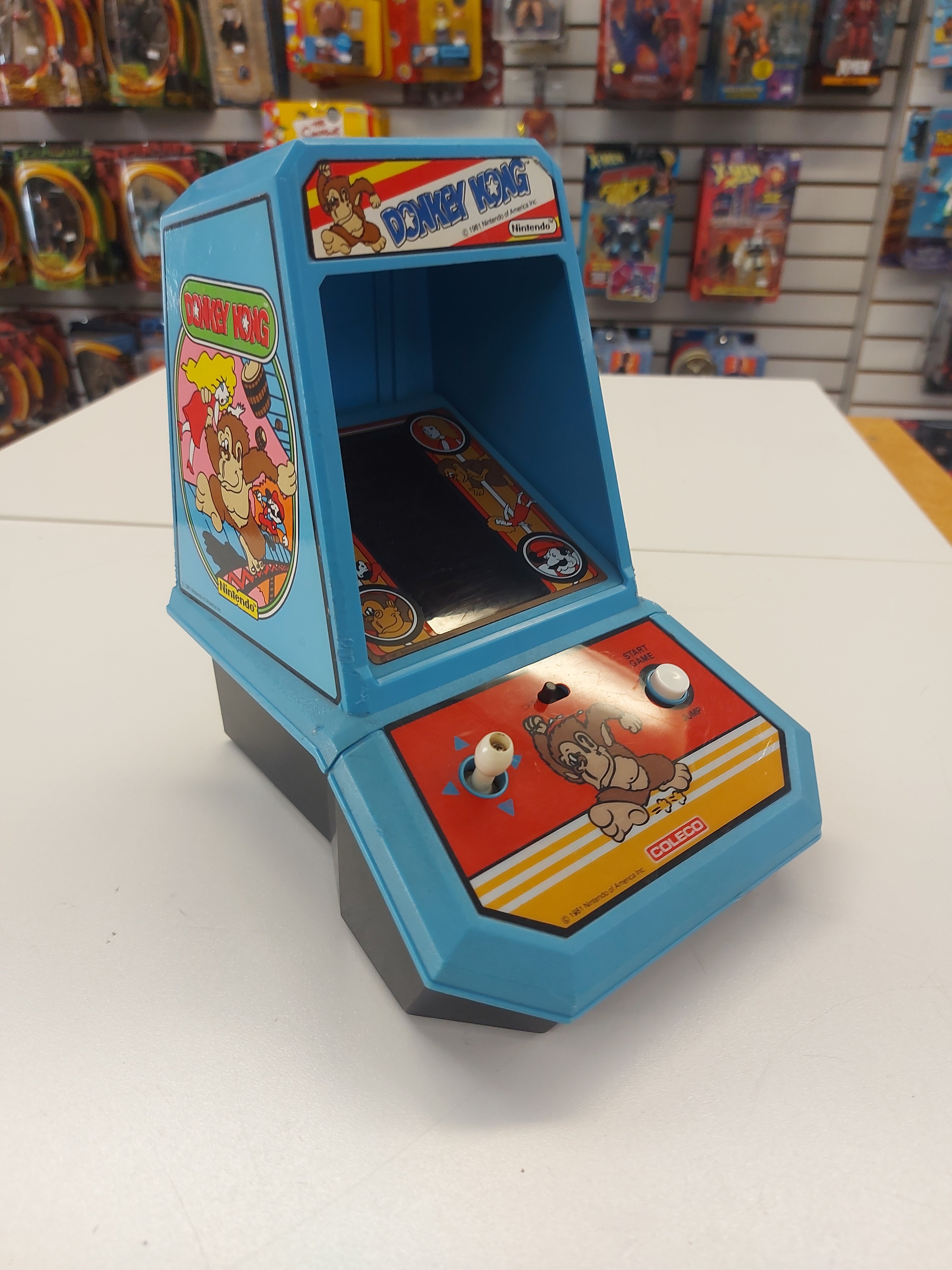 Coleco Donkey Kong Tabletop Arcade Shop Retrosaurus