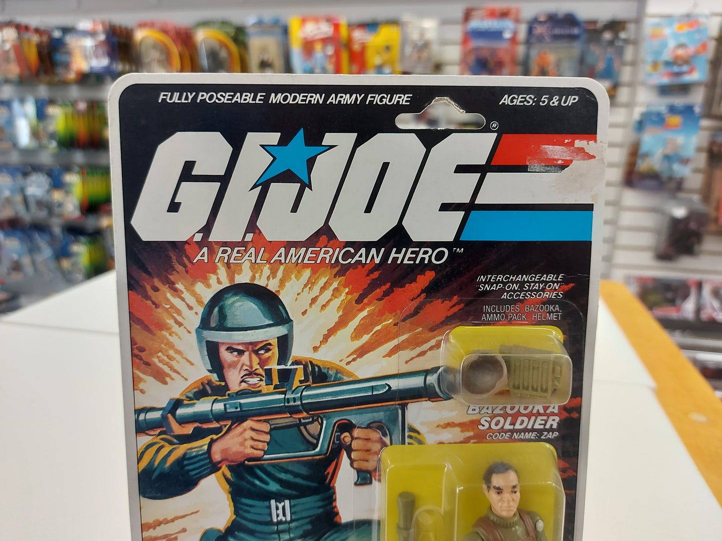 GI Joe 1982 Zap MOC