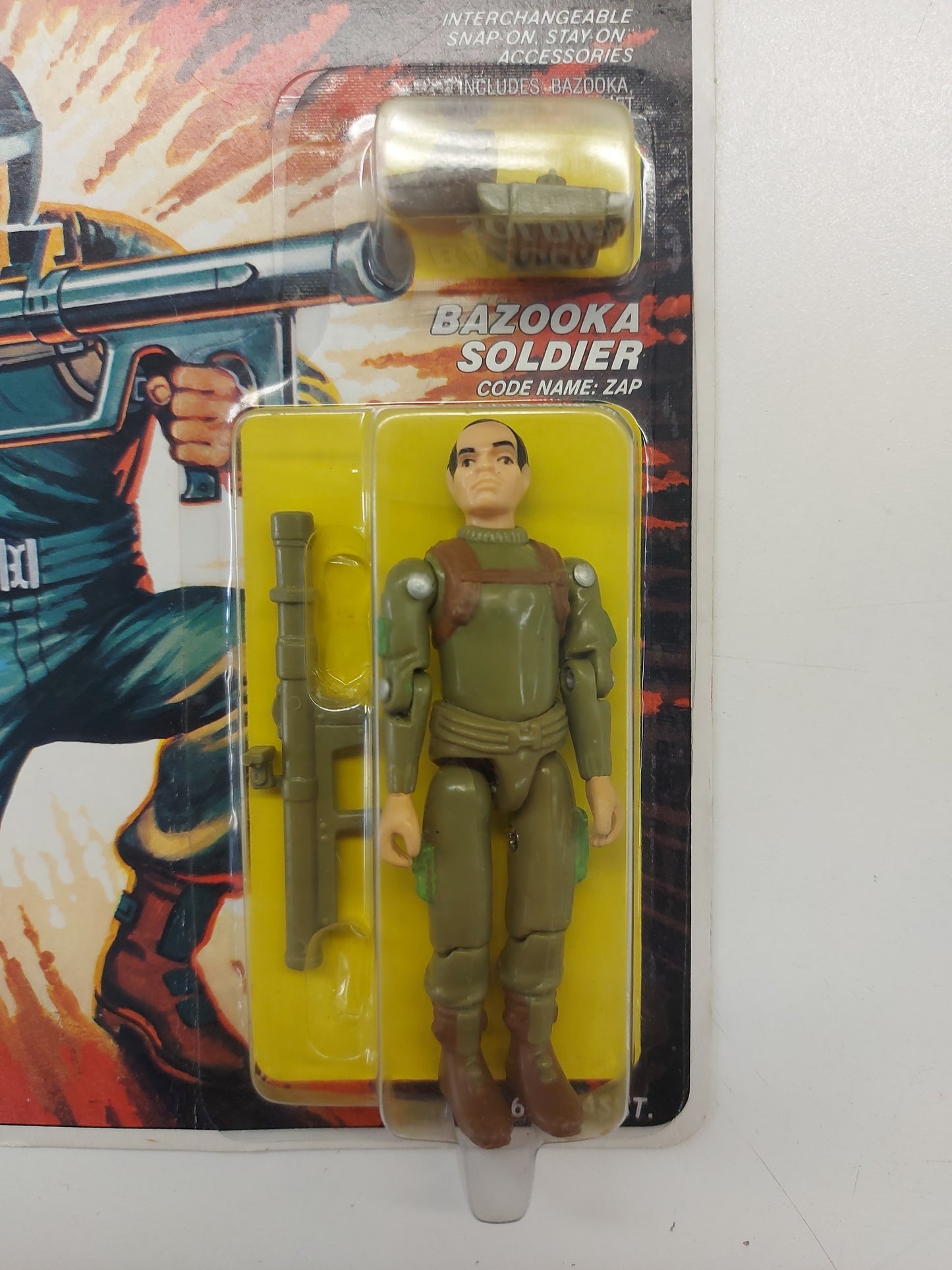 GI Joe 1982 Zap MOC
