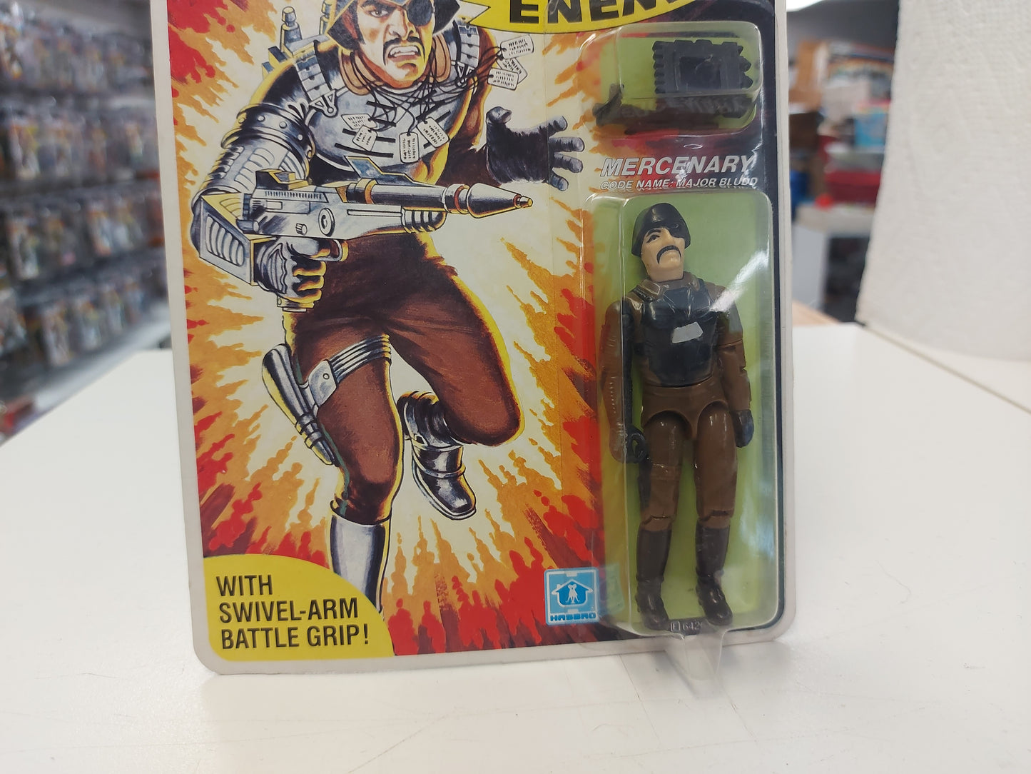 GI Joe 1983 Major Bludd MOC