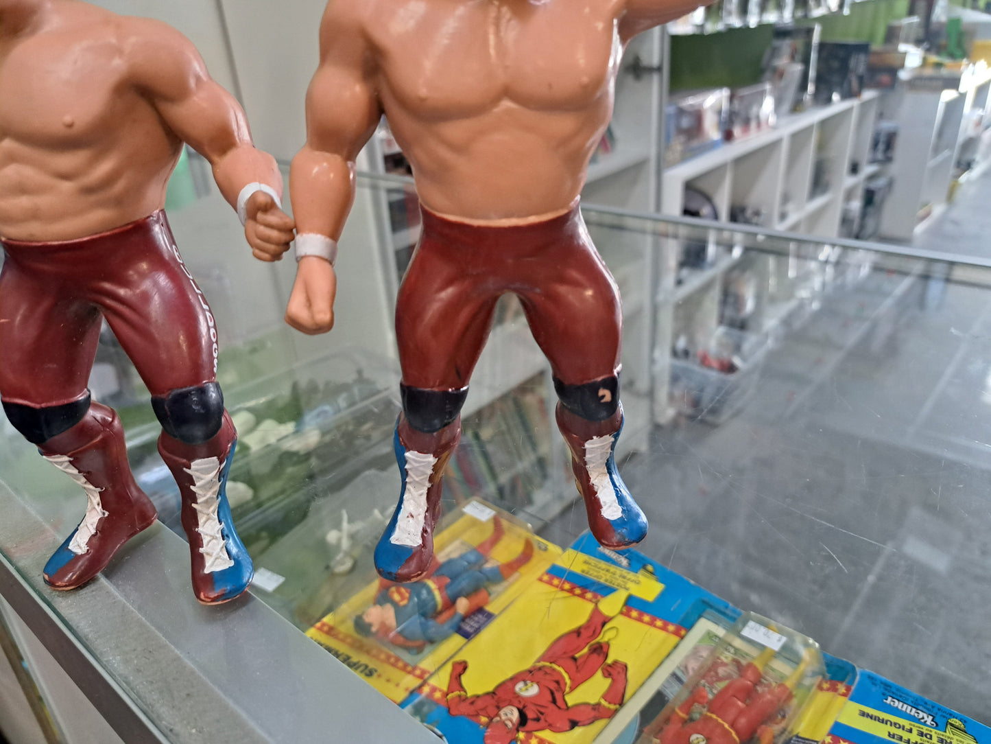 WWF LJN 1986 British Bulldogs Davey Boy Smith & Dynamite Kid Wrestling Superstars