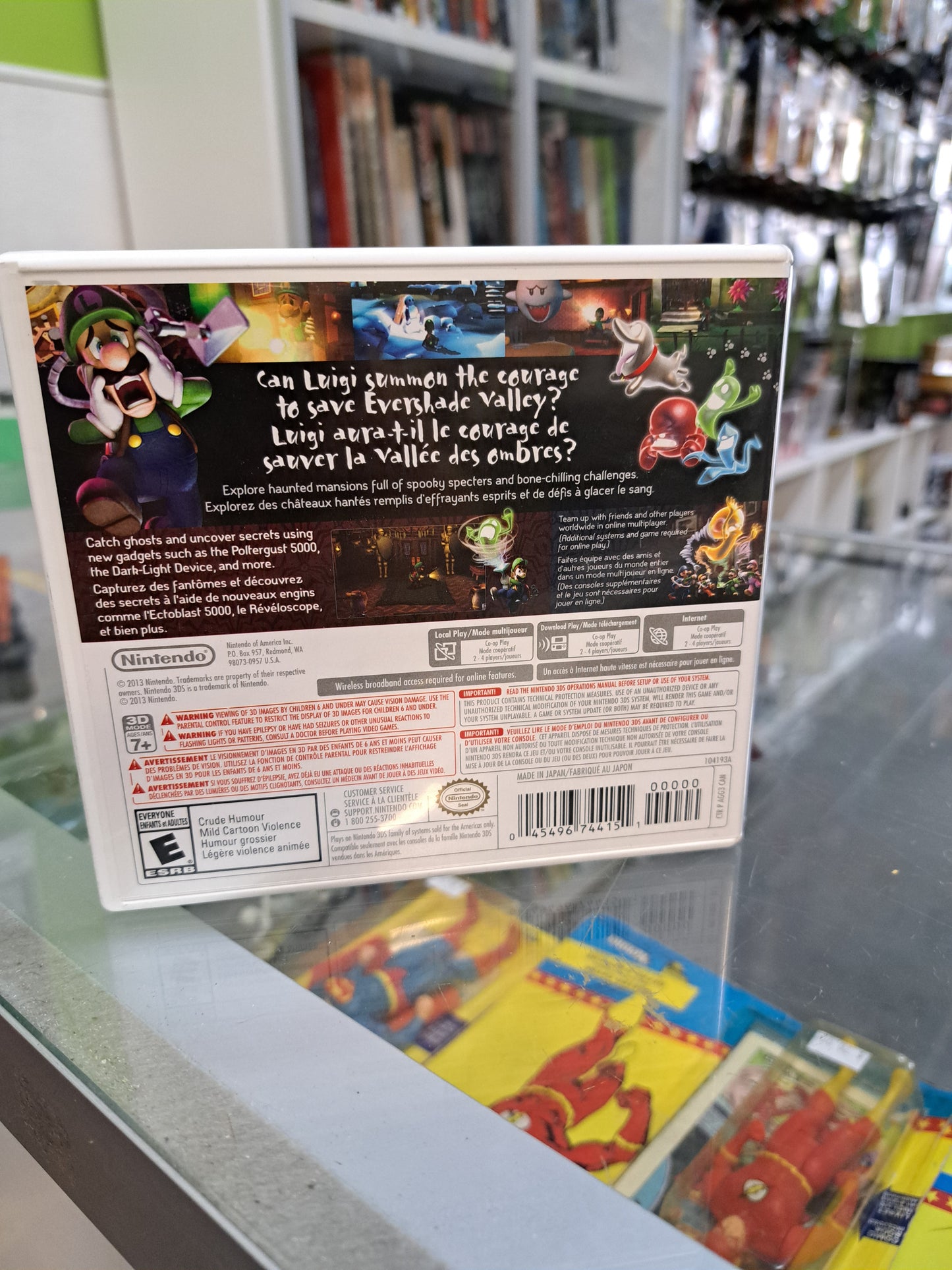 Luigi's Mansion Dark Moon Nintendo Selects 3DS CIB