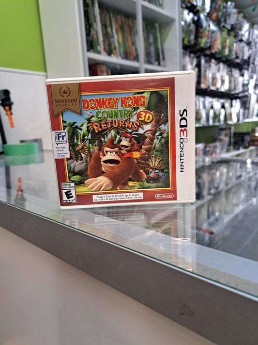 Donkey Kong Country Returns 3D Nintendo Selects 3DS CIB