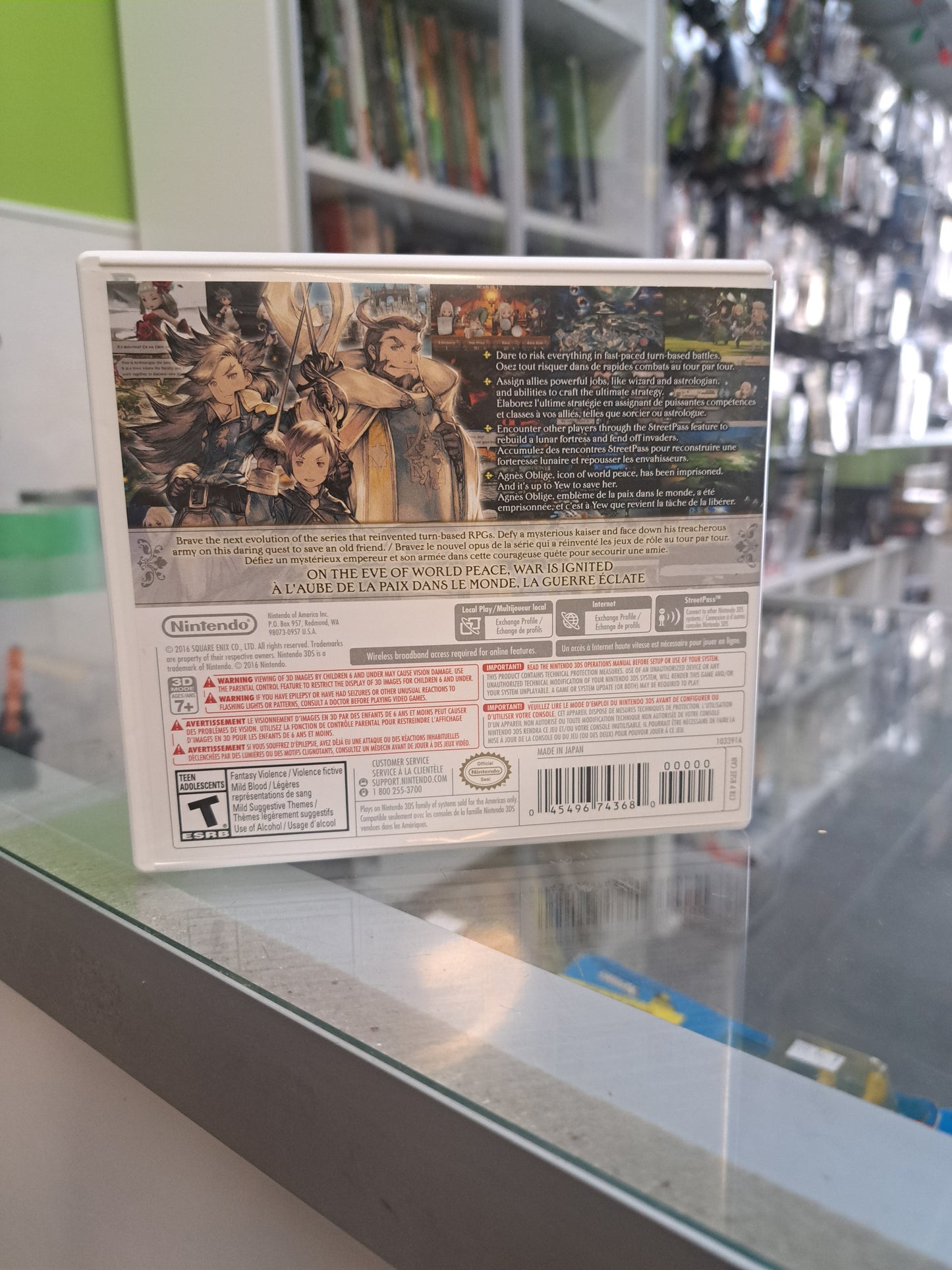 Bravely Second End Layer Nintendo 3DS CIB