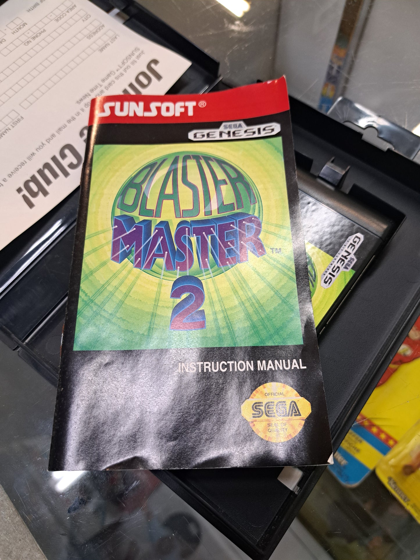 Blaster Master 2 Sega Genesis CIB
