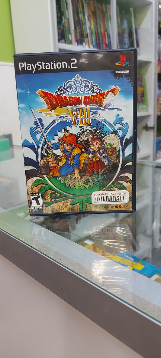 Dragon Quest VIII Journey of the Cursed King PS2 CIB