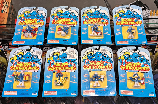 Smurfs Collection 8 Figures Unopened