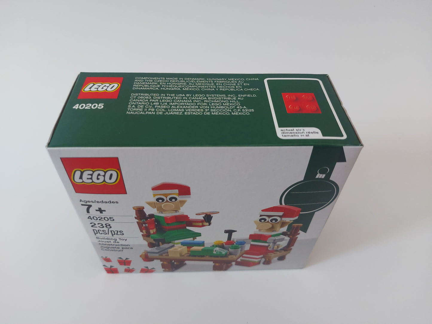 Lego Christmas Santa's Elves 40205 New Sealed Unopened