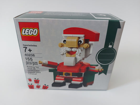 Lego Santa Claus Christmas Set 40206 New Sealed Unopened