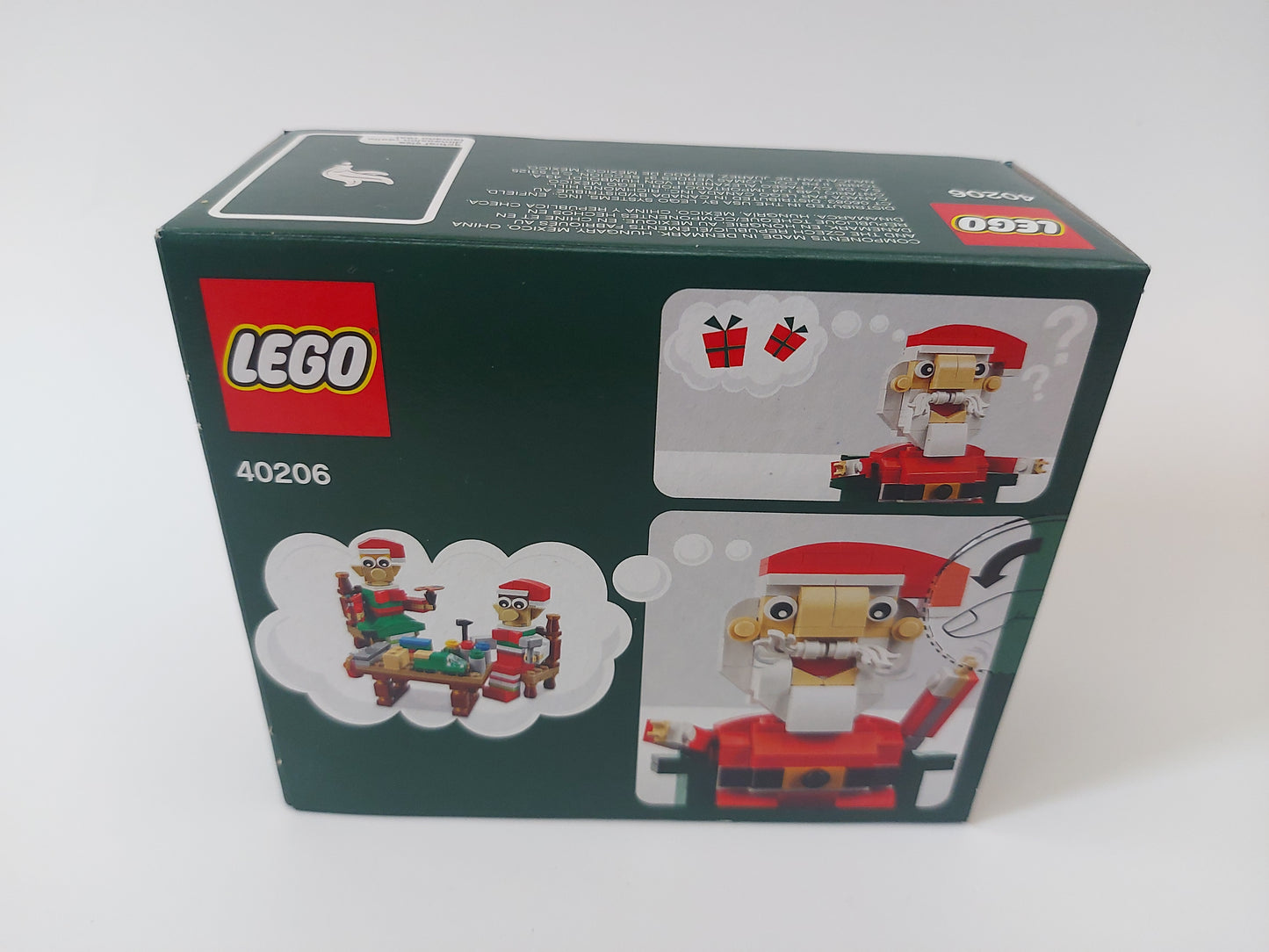 Lego Santa Claus Christmas Set 40206 New Sealed Unopened