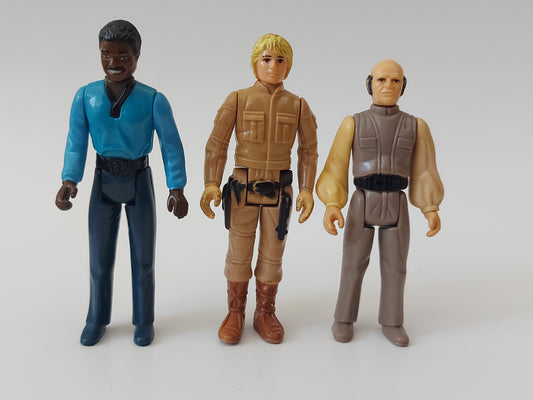 Star Wars Vintage Bespin Cloud City Luke Skywalker Lando Calrissian Lobot ESB Empire Strikes Back 1980