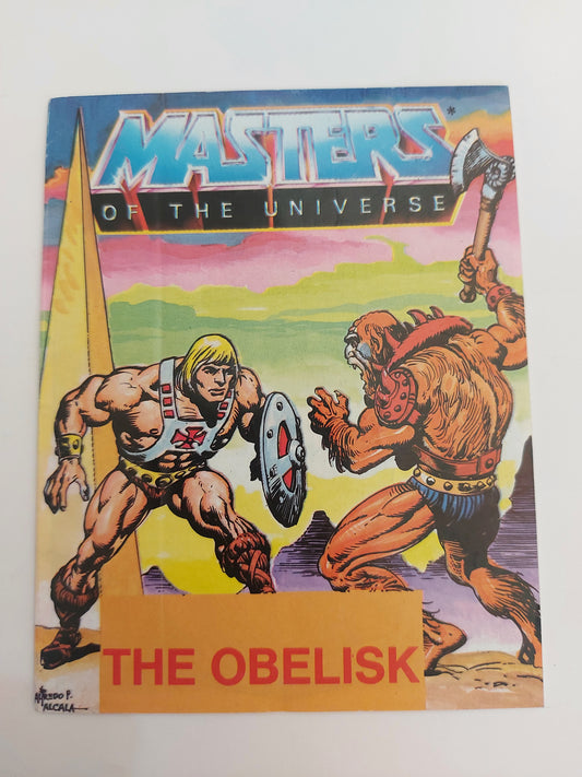 MOTU Mini Comic The Obelisk Original Mattel Bilingual