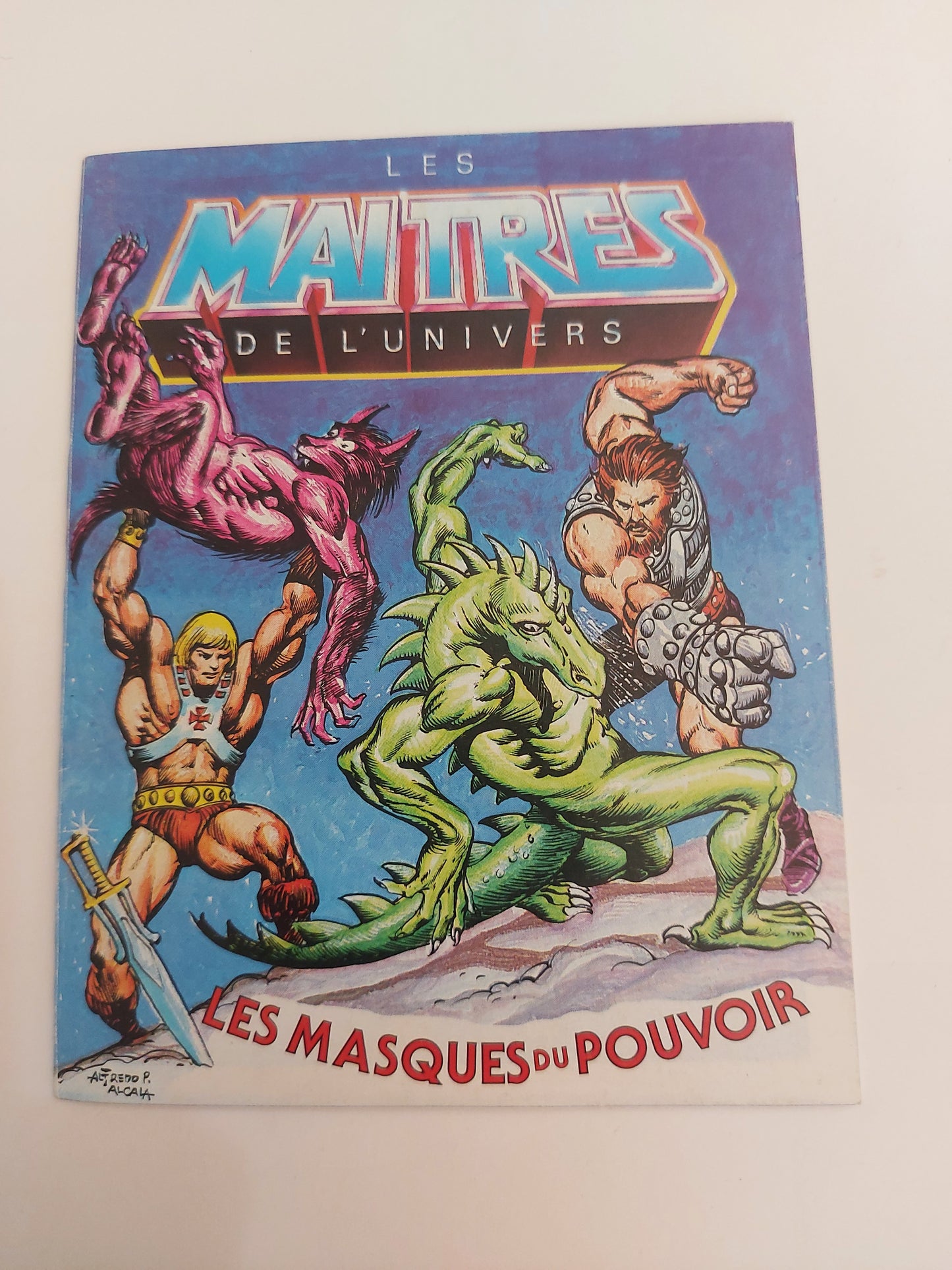 MOTU Mini Comic Masks of Power Original Mattel Bilingual