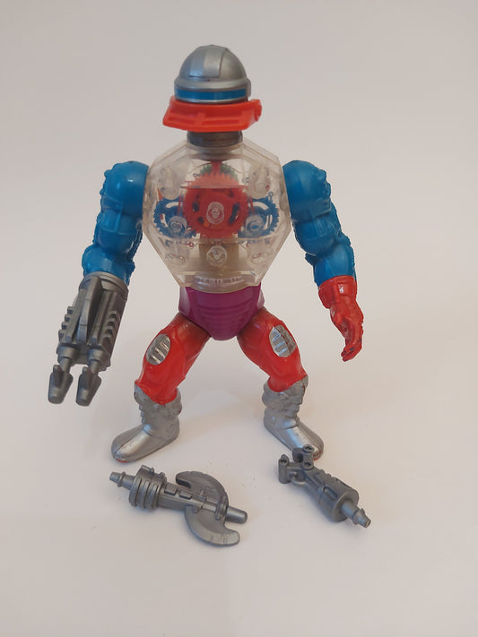 MOTU Masters of the Universe Roboto Figure 100% Complete Vintage Mattel