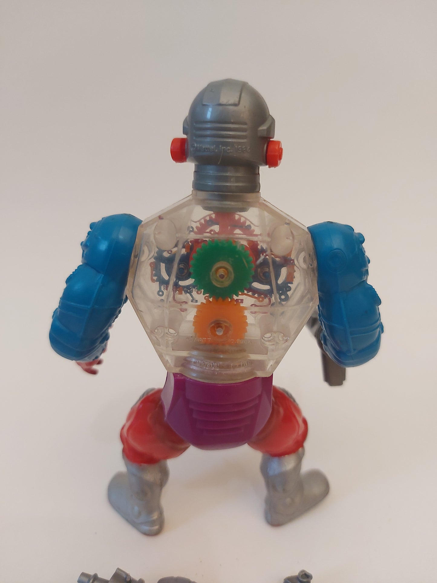 MOTU Masters of the Universe Roboto Figure 100% Complete Vintage Mattel