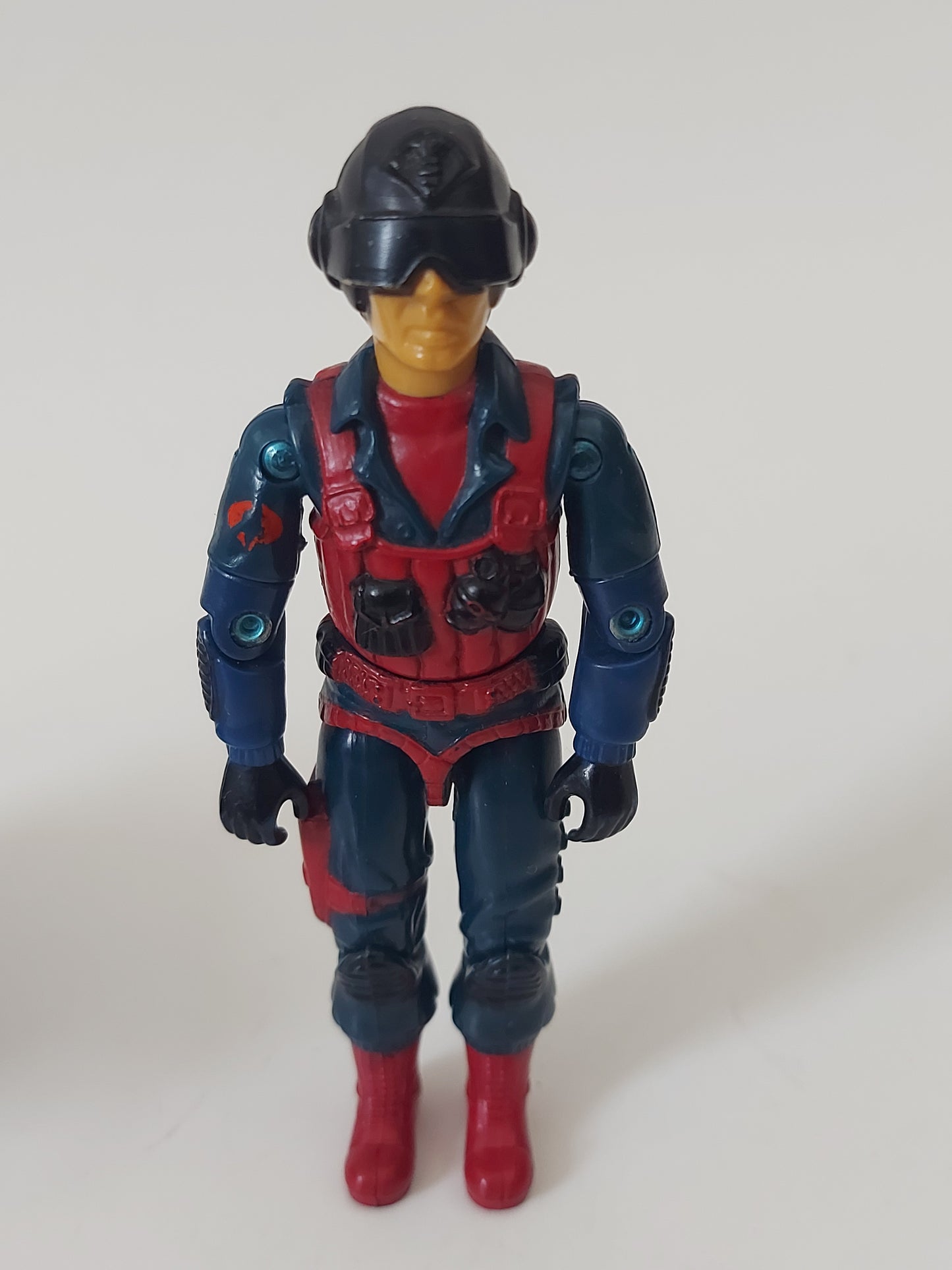 GI Joe 1984 Scrap Iron Figure 100% Complete Cobra Vintage Hasbro