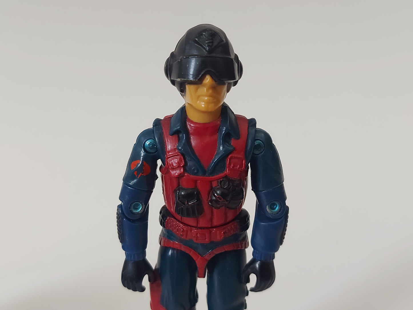 GI Joe 1984 Scrap Iron Figure 100% Complete Cobra Vintage Hasbro
