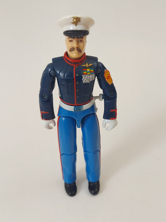 GI Joe 1987 Gung Ho Figure Marine Dress Blues Vintage Hasbro