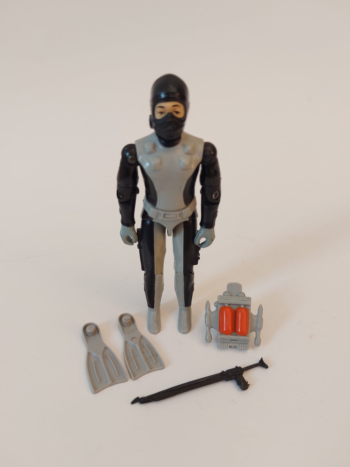 GI Joe 1983 Torpedo Figure 100% Complete Vintage Hasbro