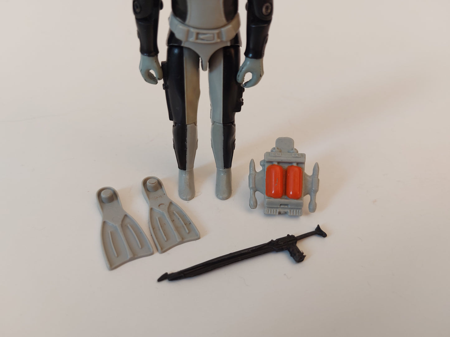 GI Joe 1983 Torpedo Figure 100% Complete Vintage Hasbro