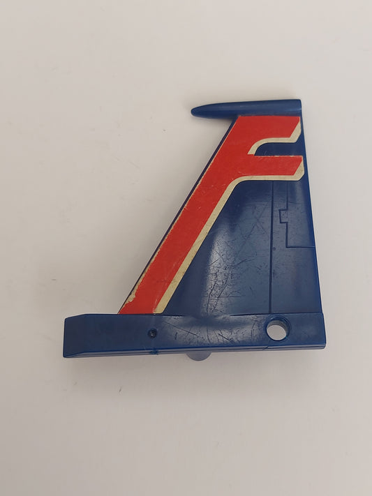 Transformers G1 1984 Seeker Jet Starscream Left Tail Fin