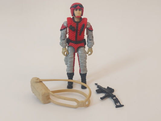 GI Joe 1987 Crazylegs 100% Complete Vintage Hasbro