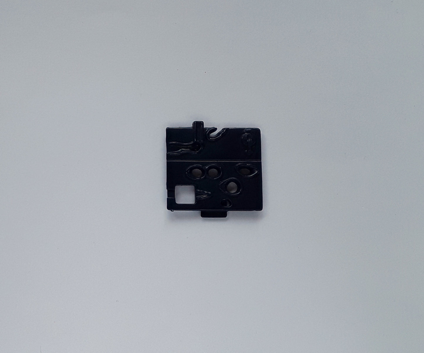 GI Joe Cobra Rattler - Front Panel with Battle Damage Accessory