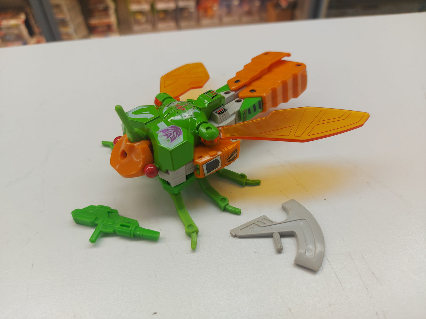 Transformers G1 Deluxe Insecticon Venom 1985 100% Complete