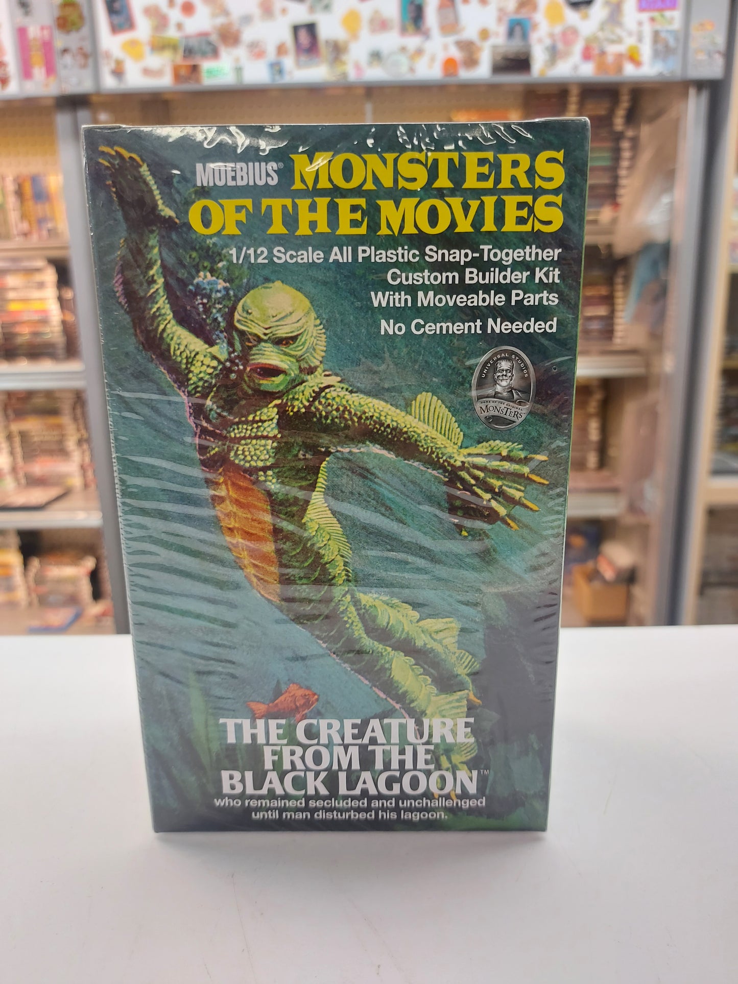 The Creature from the Black Lagoon Moebius Model Kit Monsters of the Movies New Sealed 1/12 Scale
