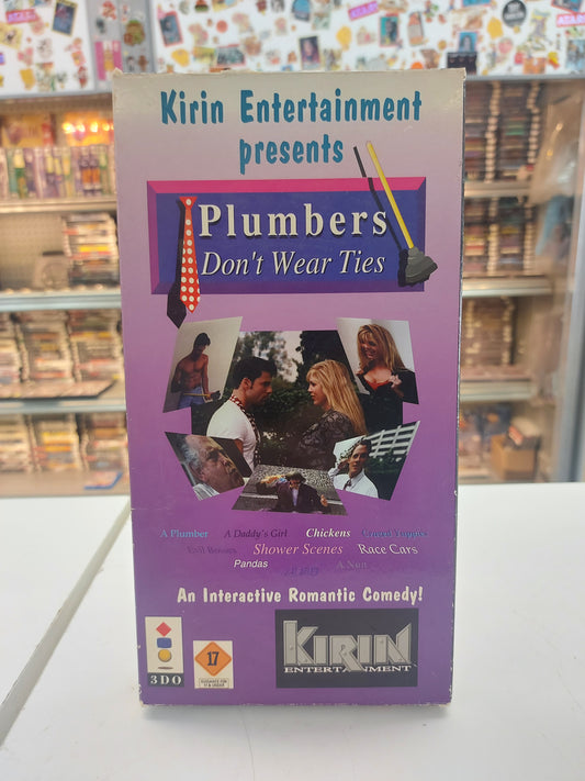 Plumbers Don't Wear Ties 3DO CIB Complete in Box RARE