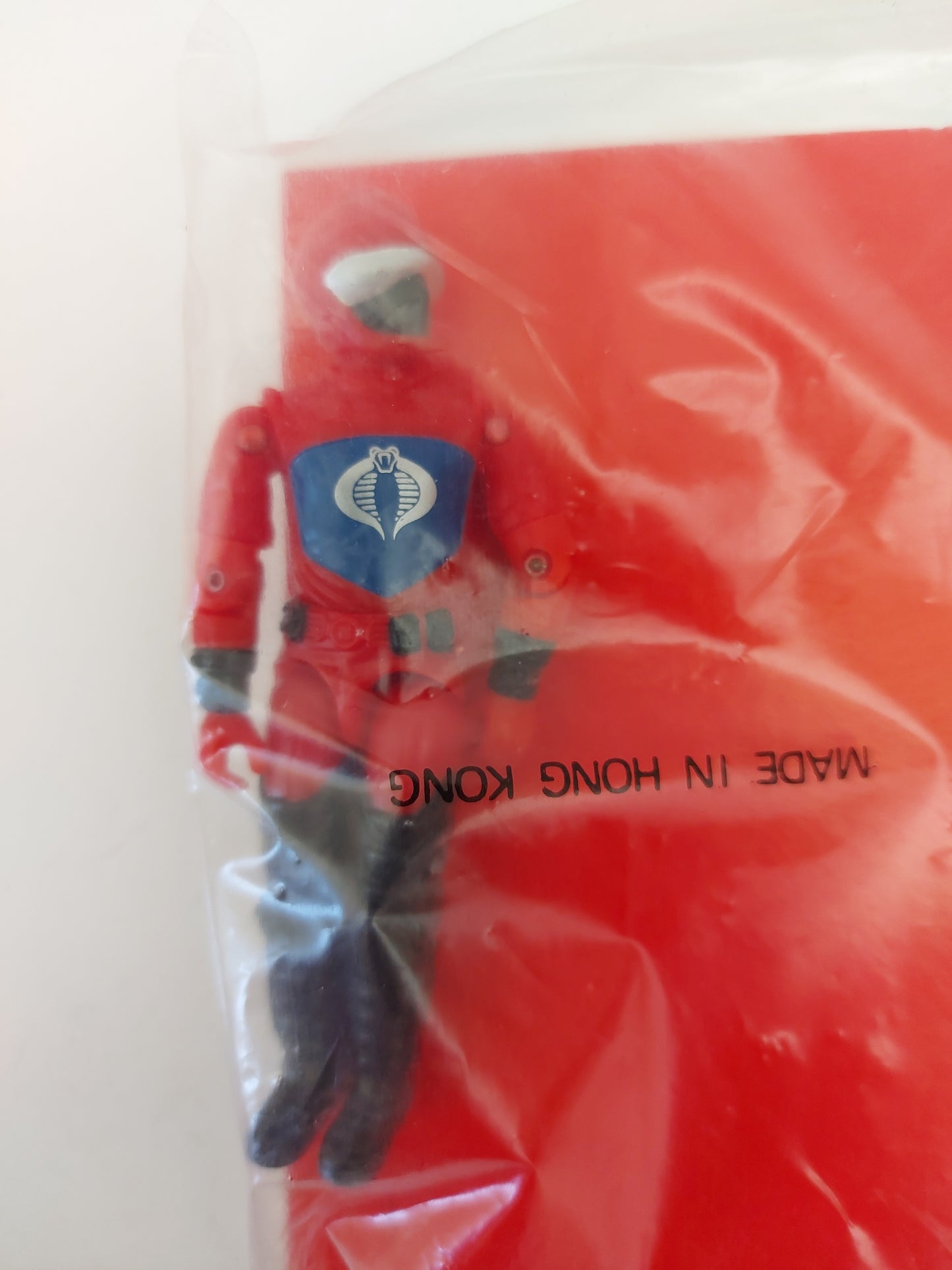 GI Joe Cobra HISS Driver in Mail Away Bag Sealed