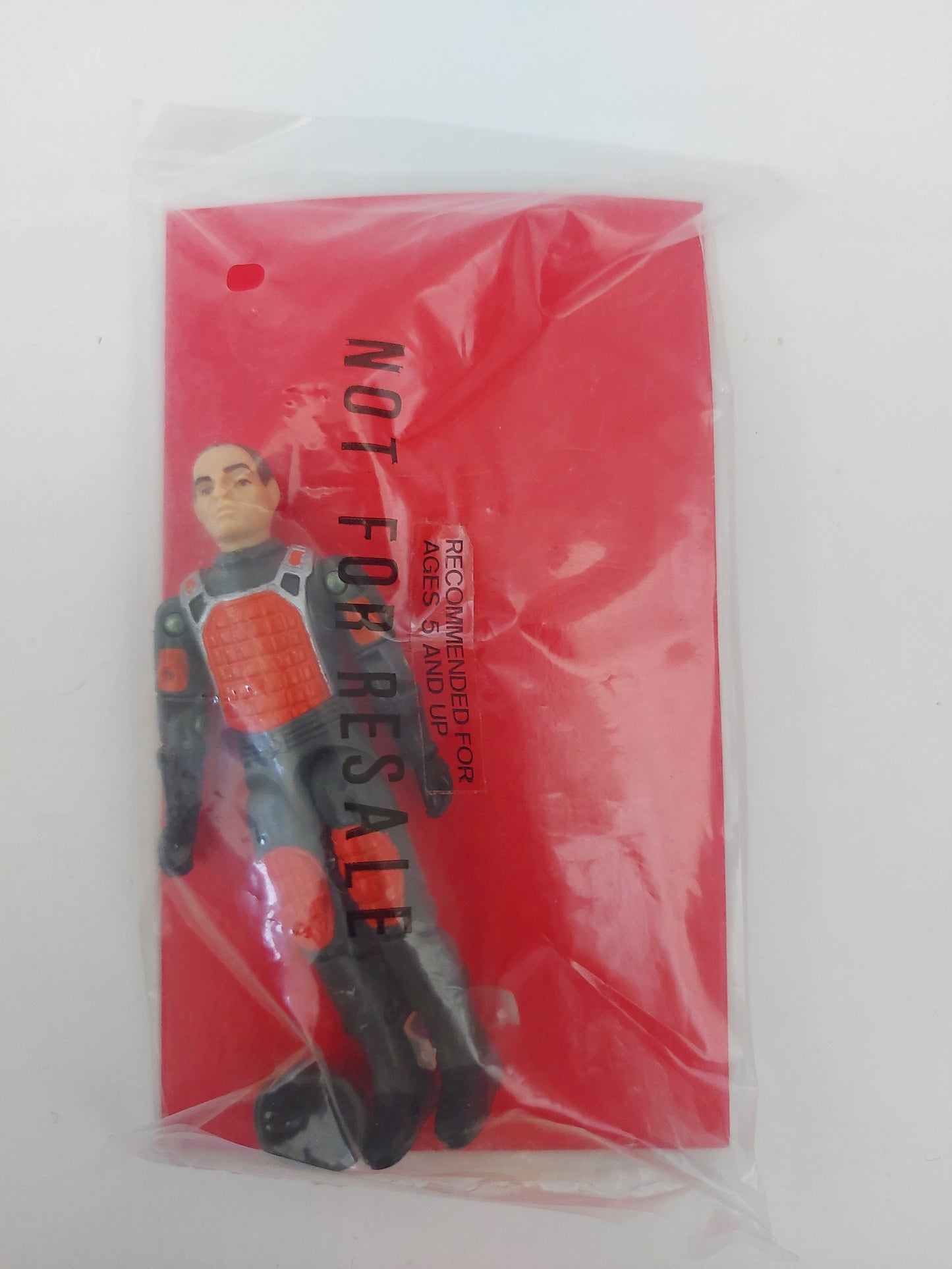 GI Joe Grand Slam HAL Heavy Artillery Laser Operator Mail Away Bag Sealed