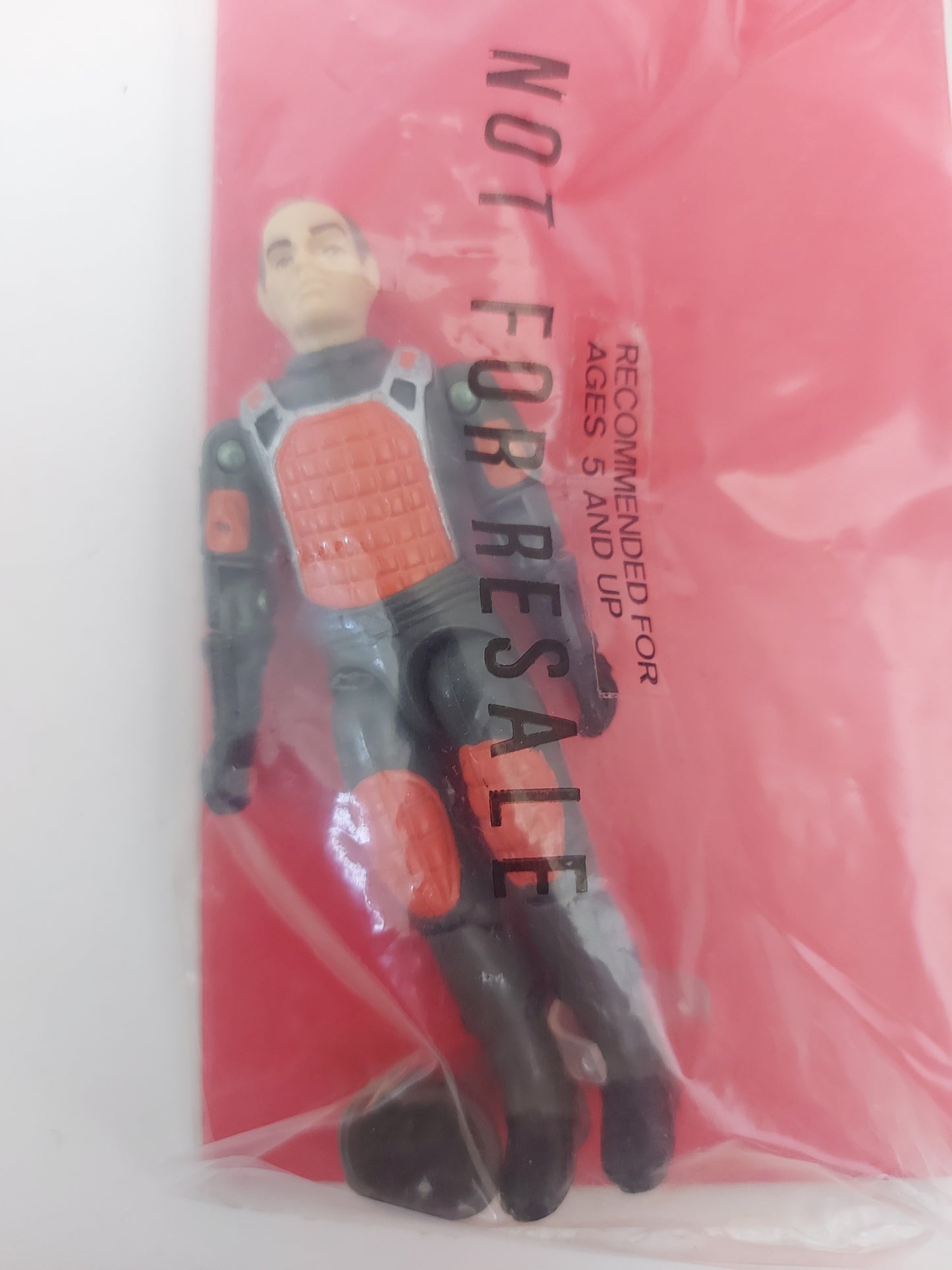 GI Joe Grand Slam HAL Heavy Artillery Laser Operator Mail Away Bag Sealed