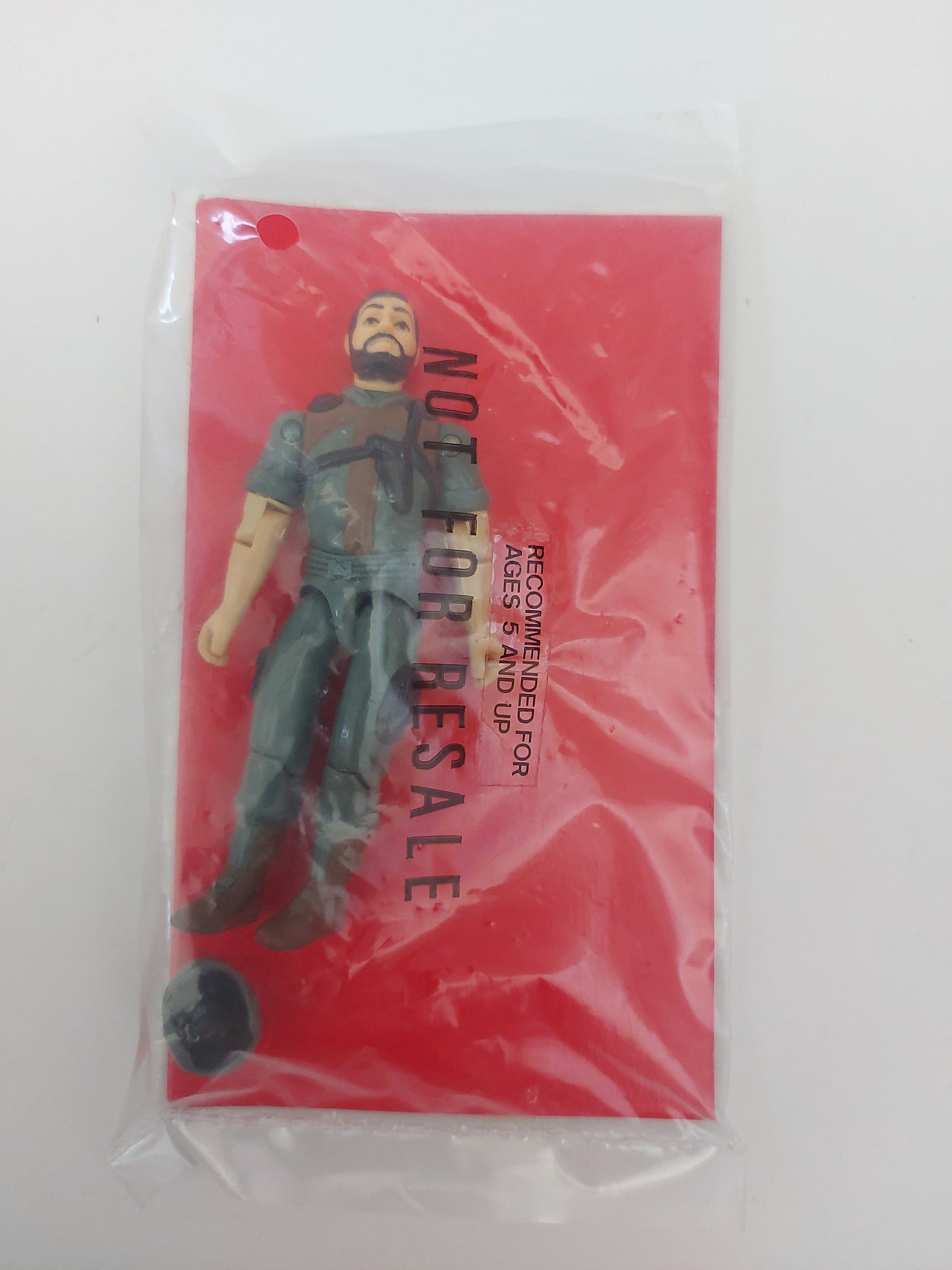 GI Joe Clutch Vamp Jeep Driver Mail Away Bag New Sealed