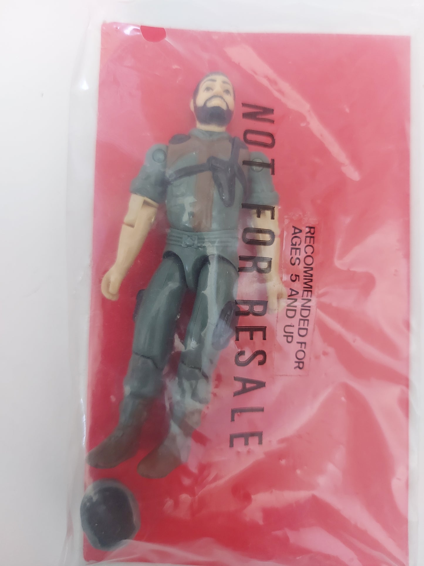 GI Joe Clutch Vamp Jeep Driver Mail Away Bag New Sealed
