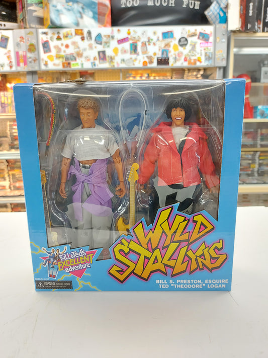 Wyld Stallyns Bill & Ted's Excellent Adventure Figures NECA Sealed Unopened