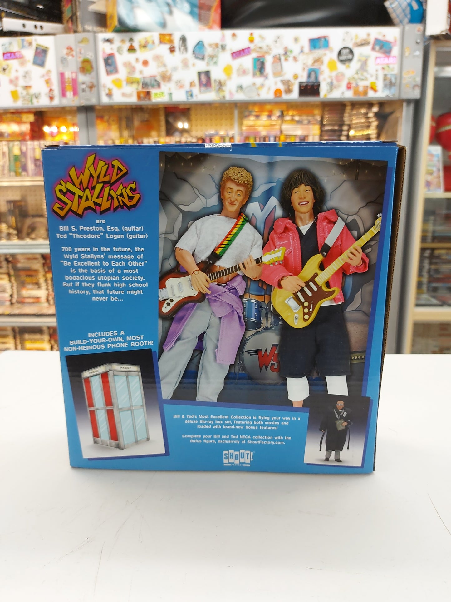 Wyld Stallyns Bill & Ted's Excellent Adventure Figures NECA Sealed Unopened