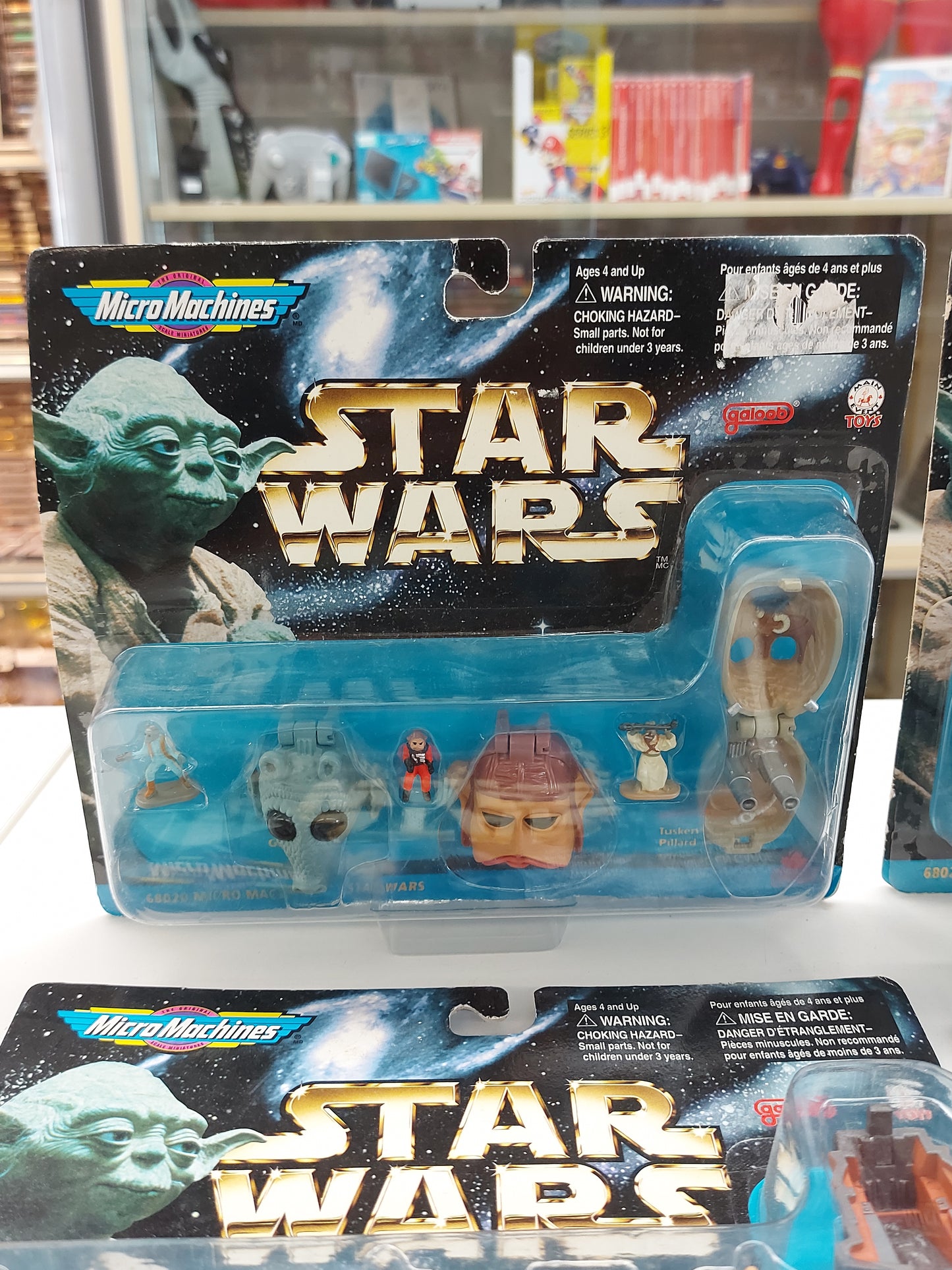 Star Wars Micro Machines 68020 Collection 1 2 3 4 Miniature Figure Heads MOC Sealed