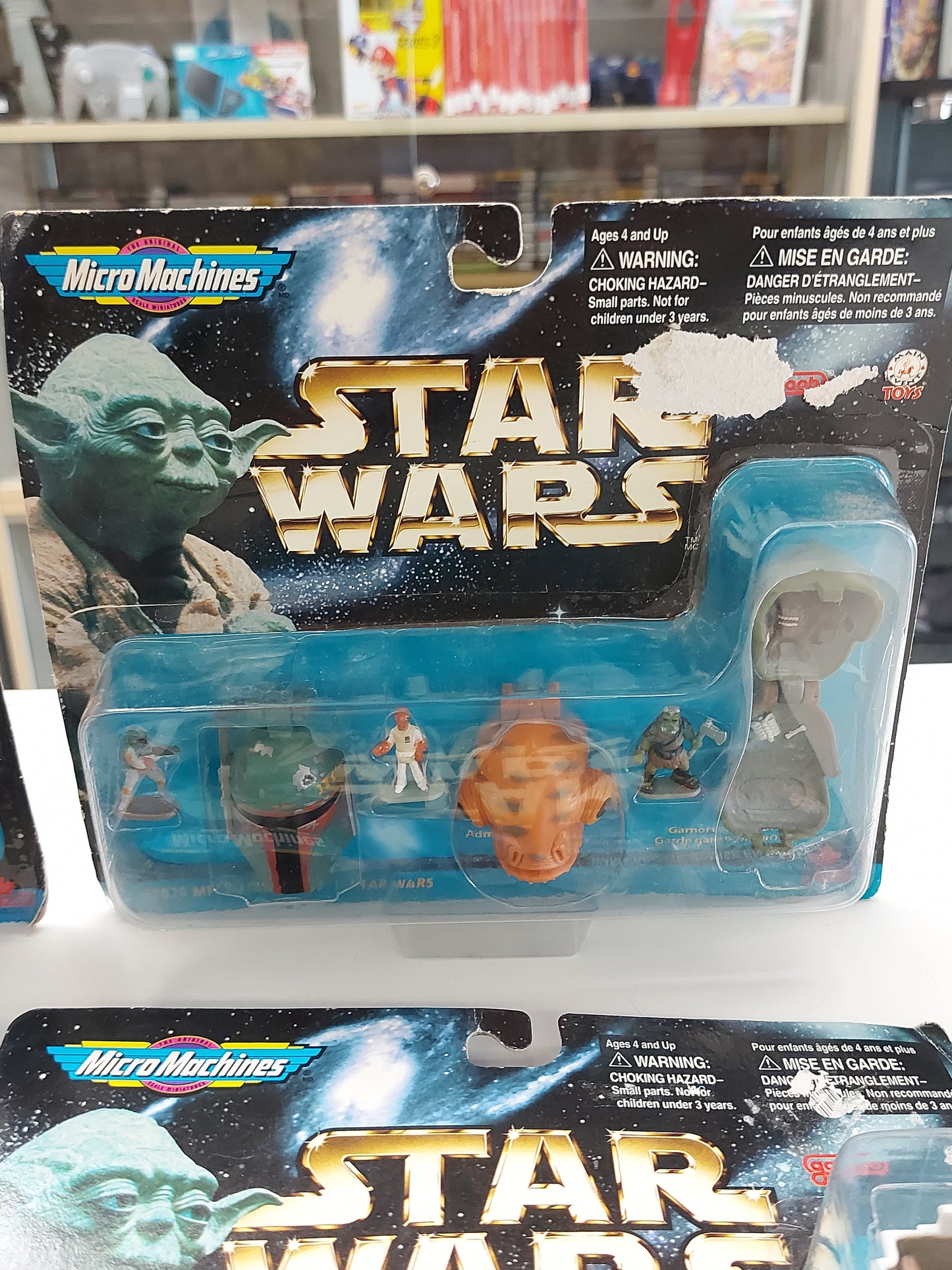 Star Wars Micro Machines 68020 Collection 1 2 3 4 Miniature Figure Heads MOC Sealed