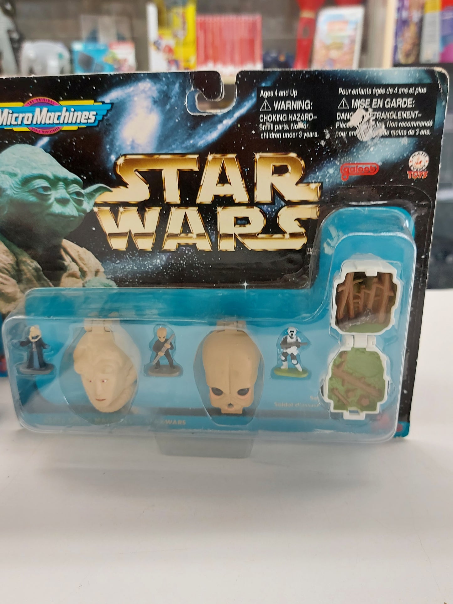 Star Wars Micro Machines 68020 Collection 1 2 3 4 Miniature Figure Heads MOC Sealed