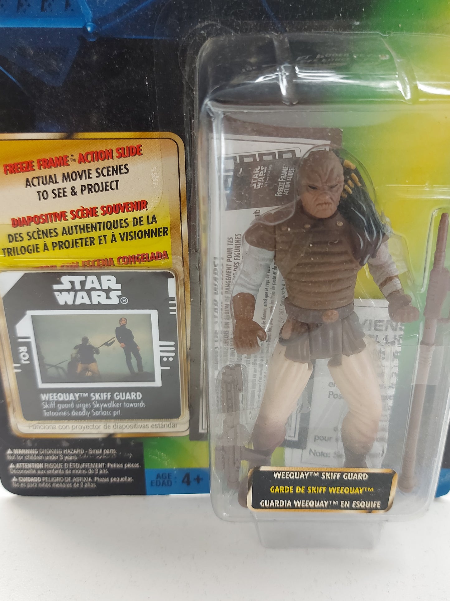 Weequay Star Wars Power of the Force 2 Freeze Frame Figure MOC Sealed Skiff Guard