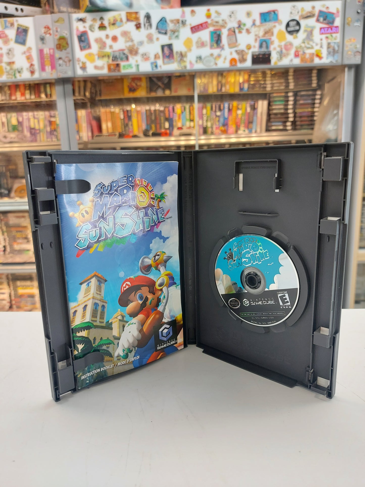 Super Mario Sunshine Player's Choice Nintendo Gamecube CIB Complete in Box