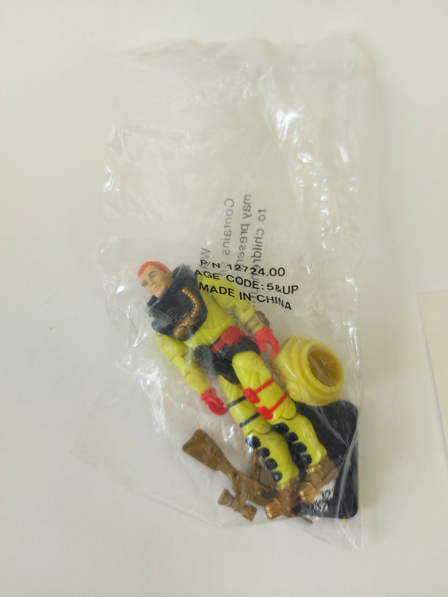 GI Joe Deep Six Mail Away Sealed Bag 1993 Rare With Filecard