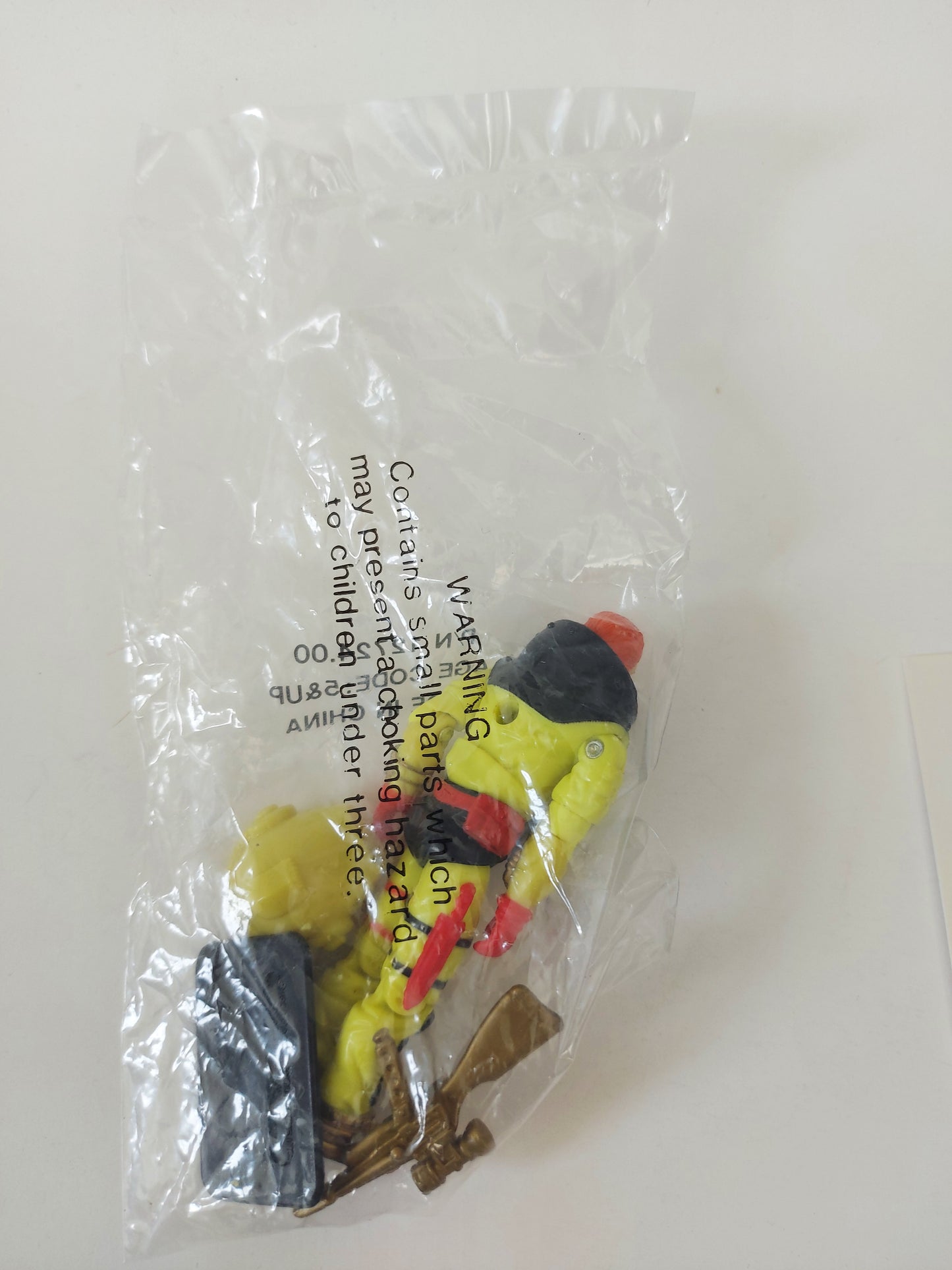 GI Joe Deep Six Mail Away Sealed Bag 1993 Rare With Filecard