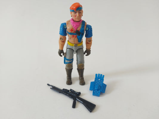 GI Joe Dreadnok Zandar Figure 100% Complete Vintage Hasbro