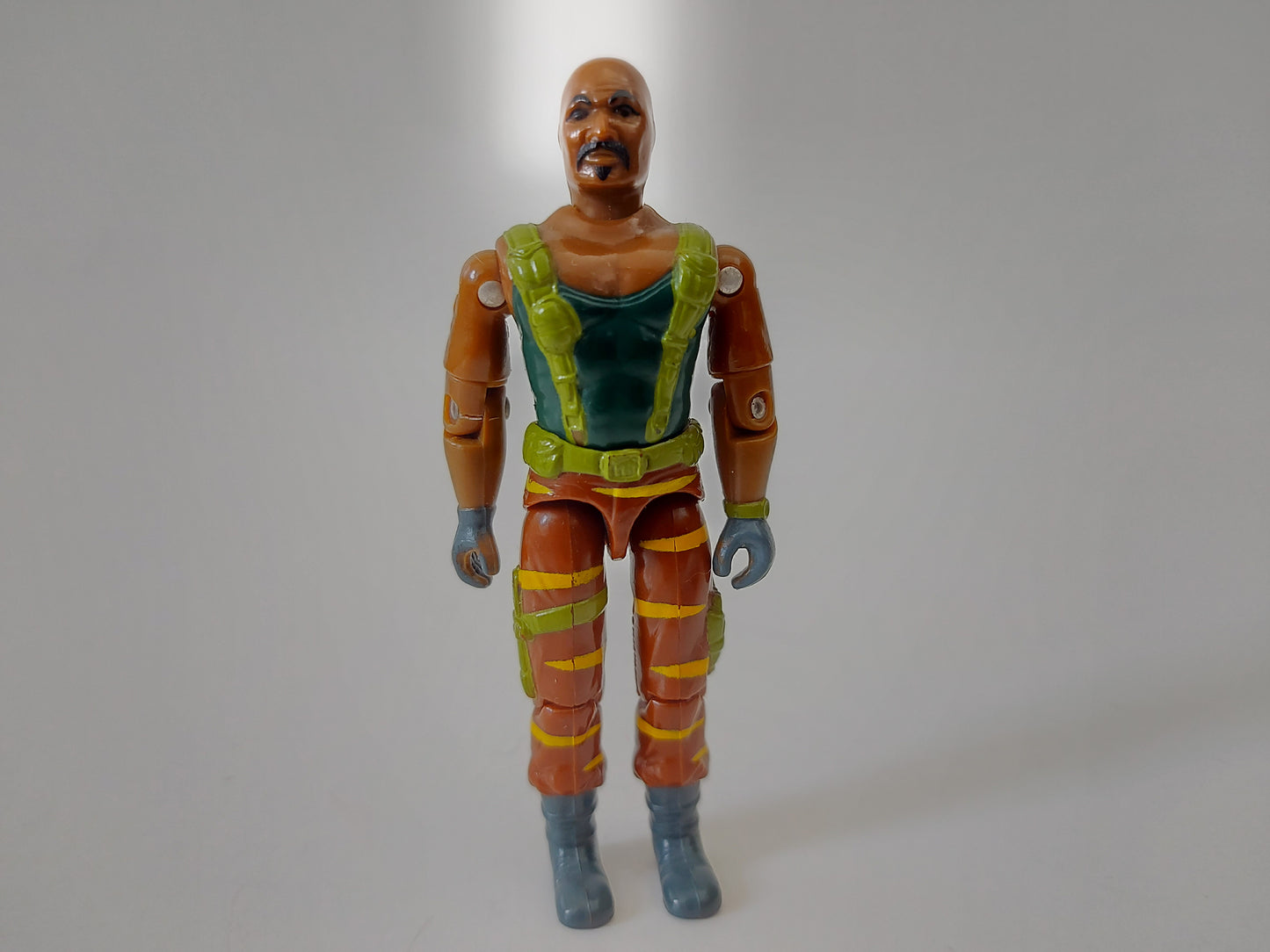 GI Joe 1988 Tiger Force Roadblock Heavy Machine Gunner Figure