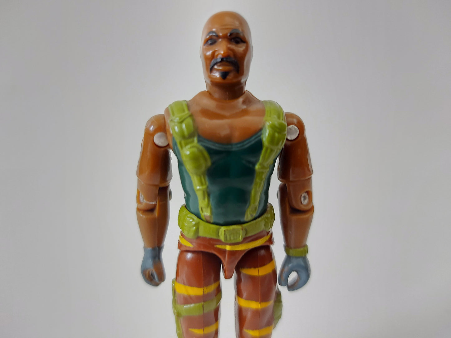 GI Joe 1988 Tiger Force Roadblock Heavy Machine Gunner Figure