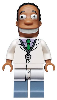 Lego Simpsons Minifigures Series 2 Dr. Hibbert 100% Complete